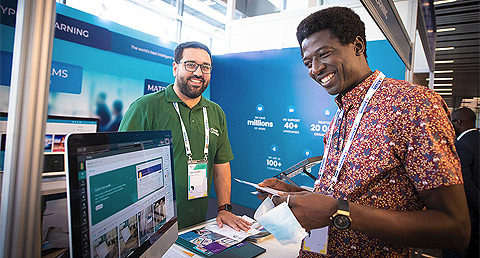 92 % rated they would recommend eLearning Africa to their colleagues and associates as definitely yes or yes 